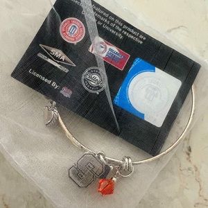 NWT Ashley Bridget silver bracelet Syracuse University. Never worn.